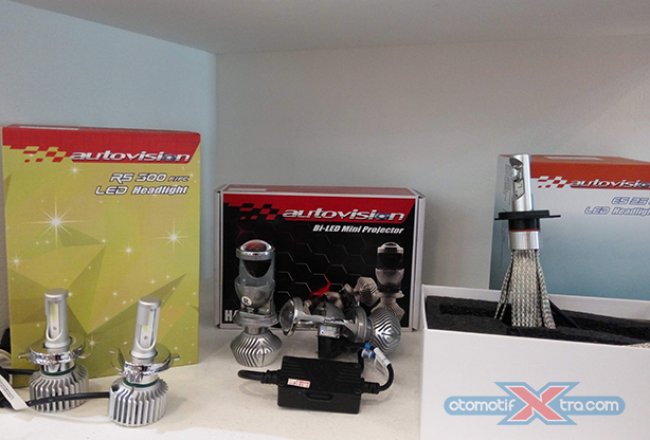 produk lokal Indonesia lampu hid, head lamp, autovision, lampu mobil